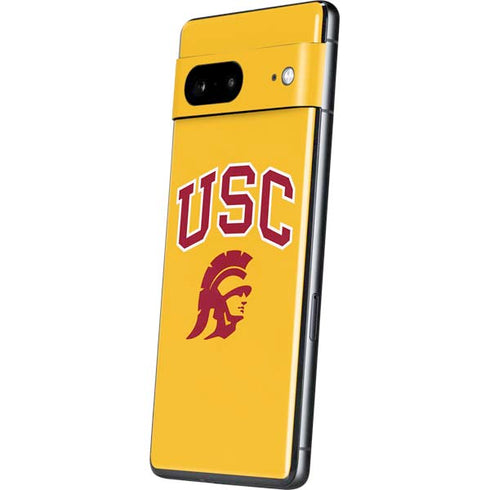 University of Southern California USC Trojans Yellow Pixel Skins